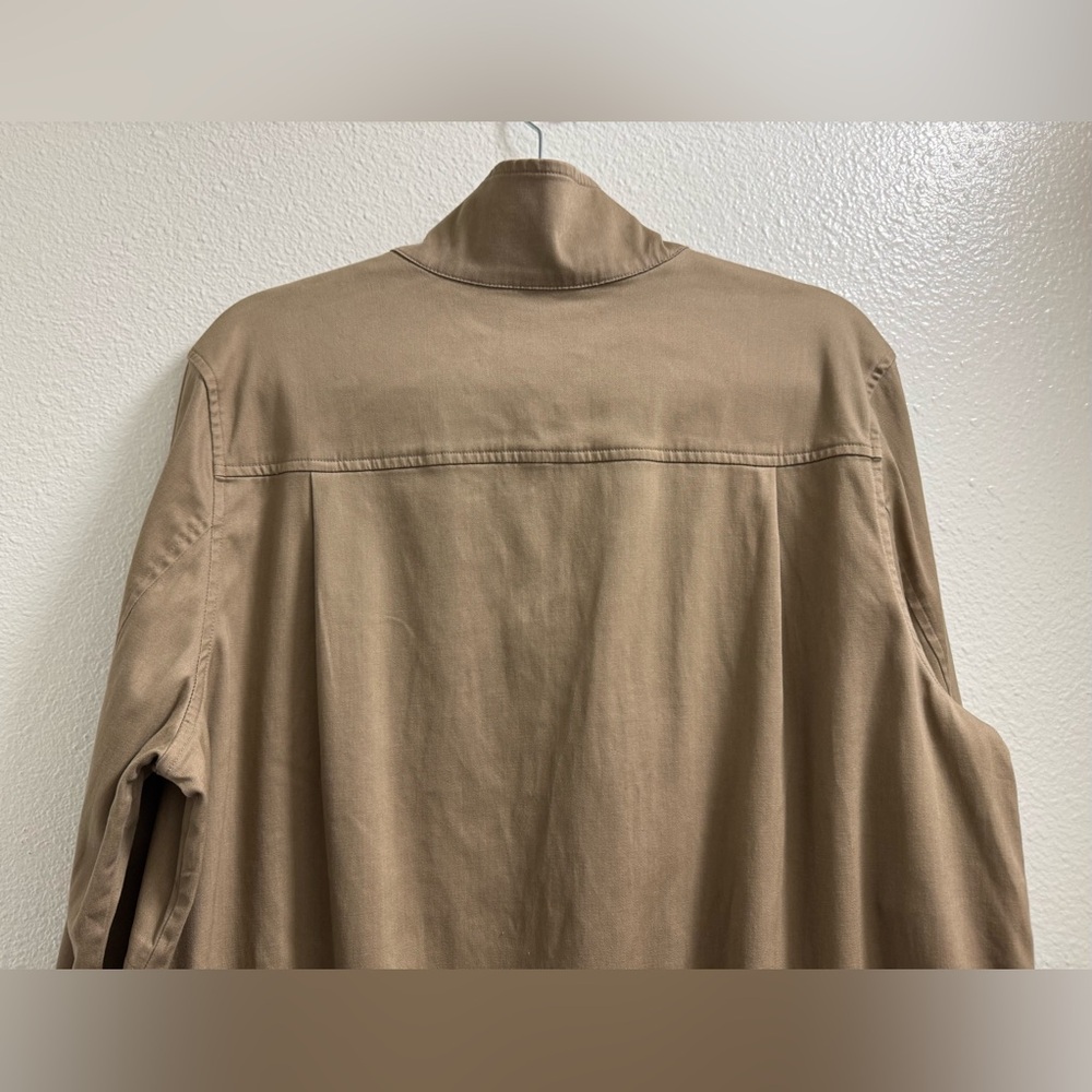 Pendleton Malin Jacket Mock Neck Button Front Poc… - image 6